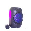 Wireless Bluetooth Karaoke Machine with Rechargeable Stereo Speaker and Microphone